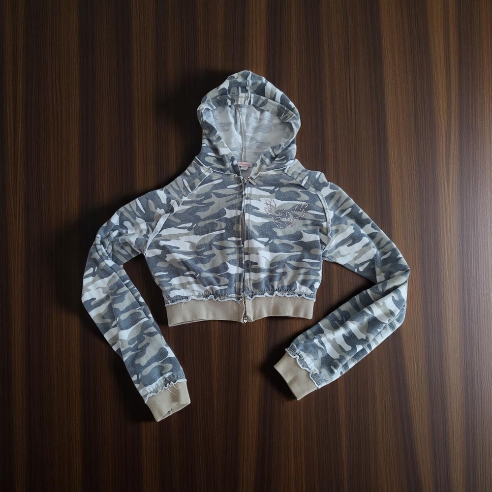 Y2K Cropped Hoodie